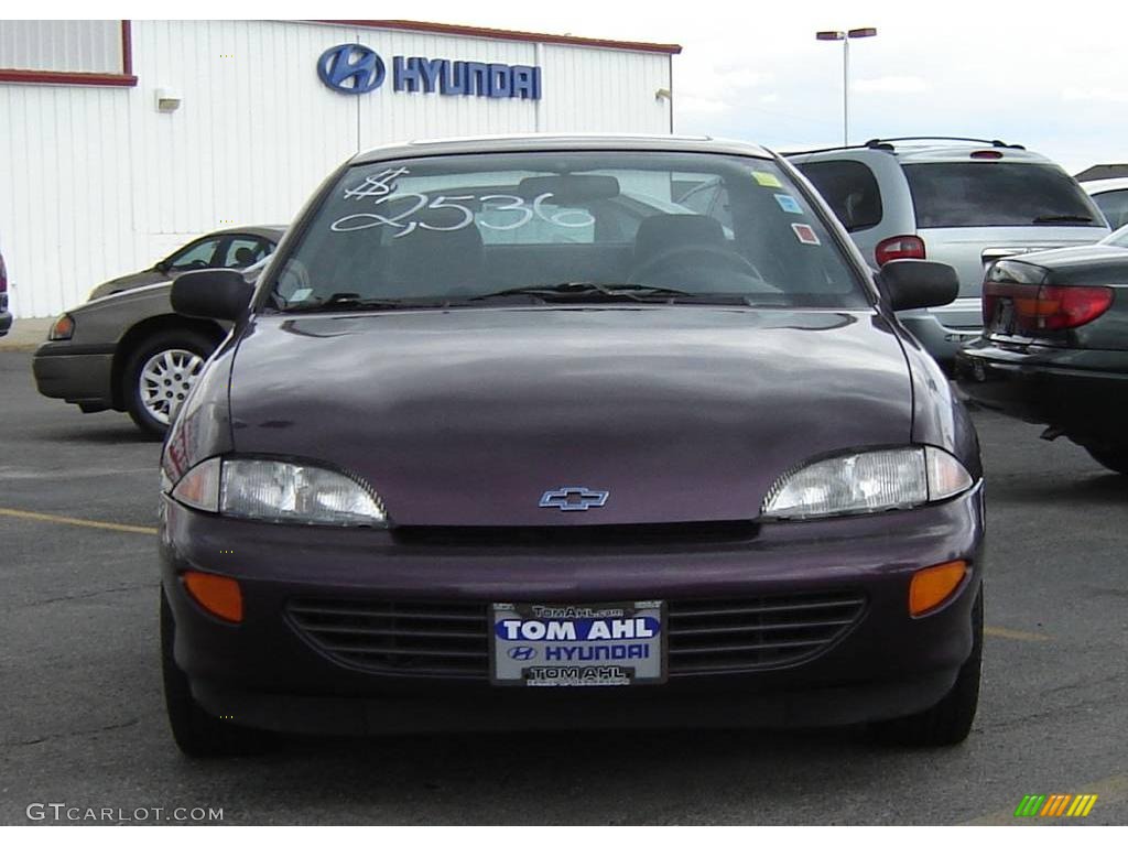 1997 Cavalier RS Coupe - Deep Purple Metallic / Graphite photo #7