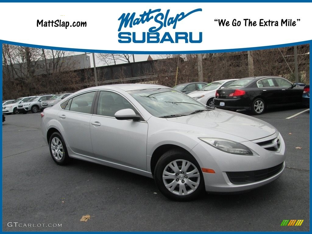 2013 MAZDA6 i Sport Sedan - Ingot Silver / Black photo #1