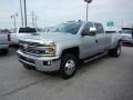 Silver Ice Metallic 2019 Chevrolet Silverado 3500HD LTZ Crew Cab 4x4