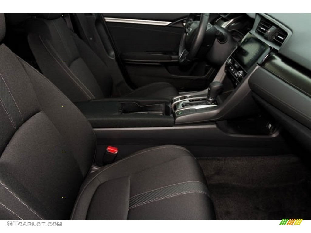 2019 Civic EX Hatchback - Sonic Gray Pearl / Black photo #31