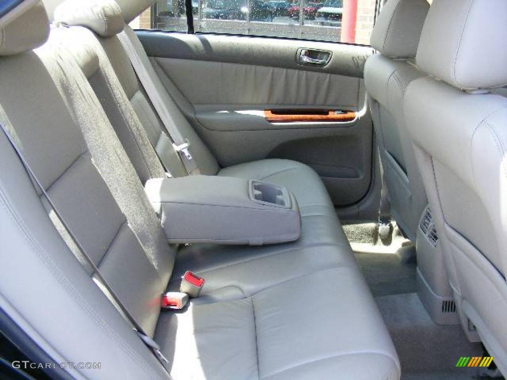 2002 Camry XLE V6 - Black / Taupe photo #12
