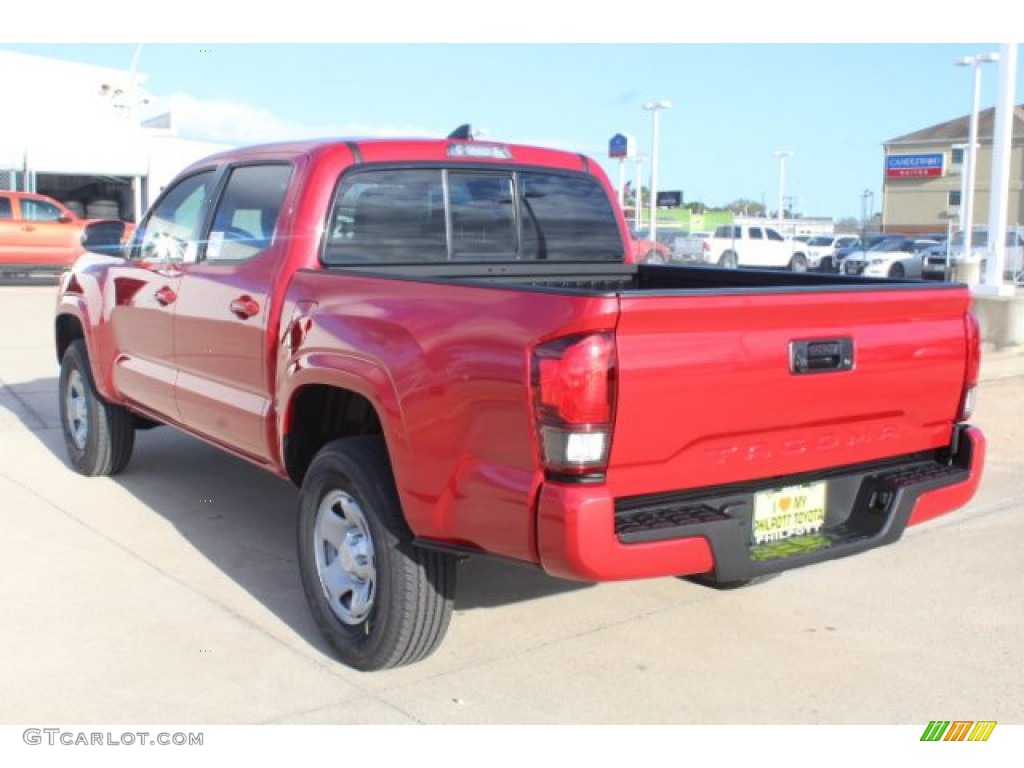 2019 Tacoma SR Double Cab - Barcelona Red Metallic / Cement Gray photo #6