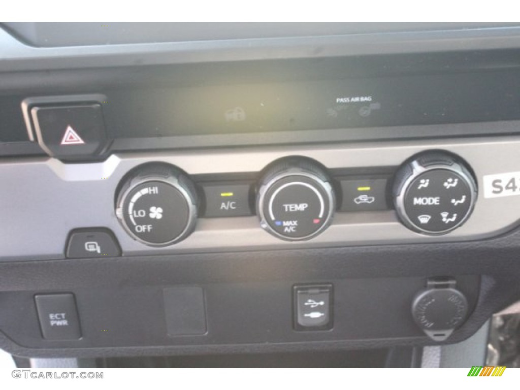 2019 Tacoma SR Double Cab - Barcelona Red Metallic / Cement Gray photo #13