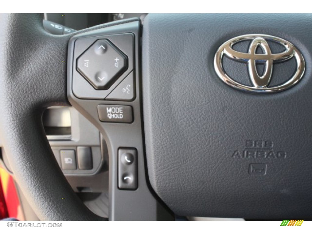 2019 Tacoma SR Double Cab - Barcelona Red Metallic / Cement Gray photo #14