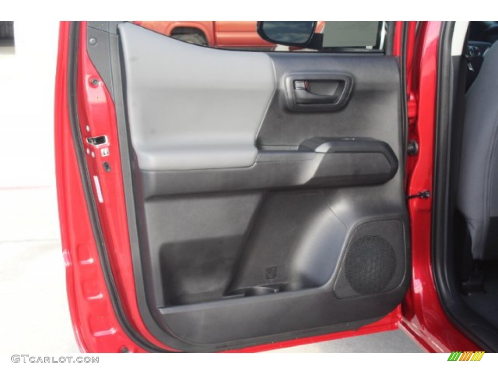 2019 Tacoma SR Double Cab - Barcelona Red Metallic / Cement Gray photo #16