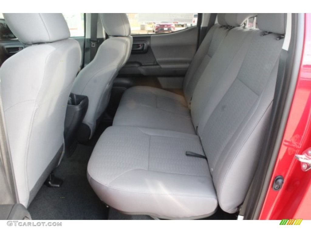2019 Tacoma SR Double Cab - Barcelona Red Metallic / Cement Gray photo #17