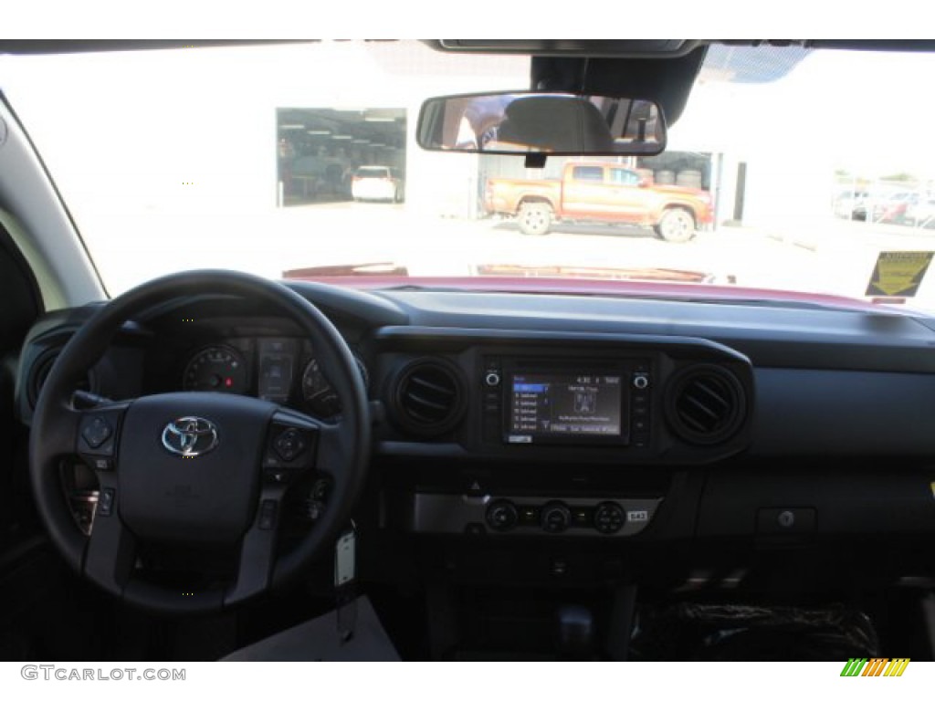 2019 Tacoma SR Double Cab - Barcelona Red Metallic / Cement Gray photo #18