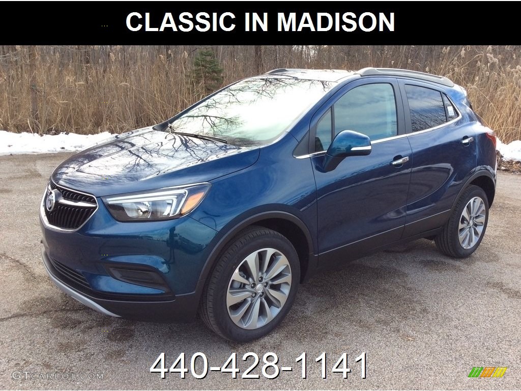 Deep Azure Metallic Buick Encore