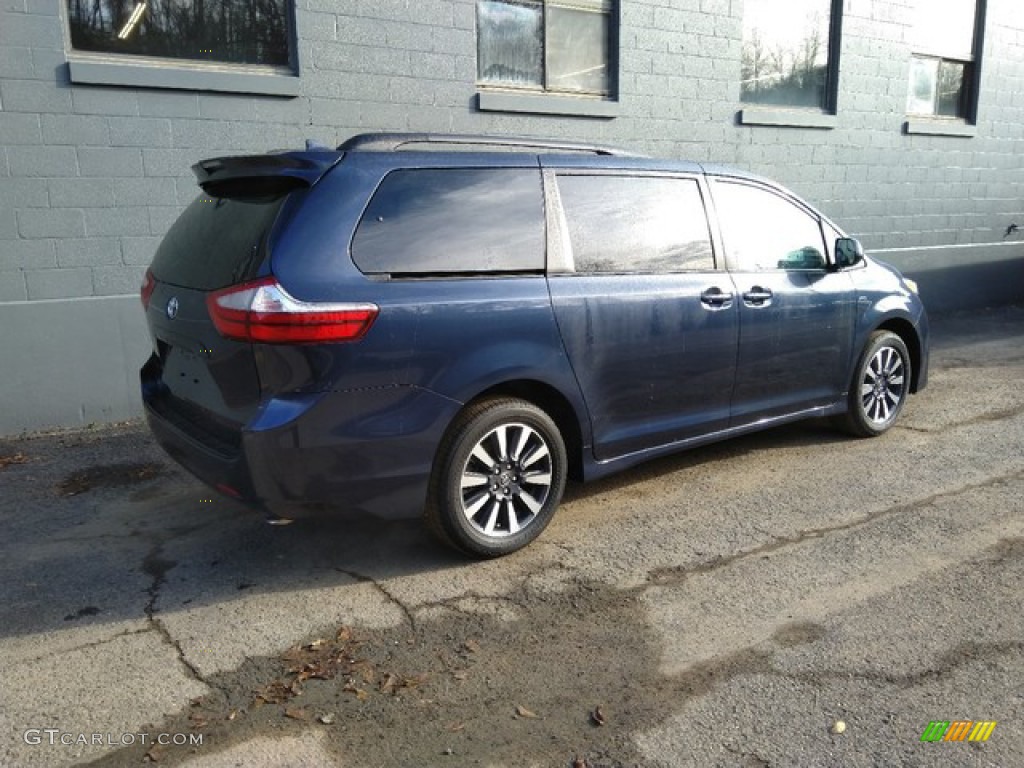 2019 Sienna LE AWD - Parisian Night Pearl / Ash photo #3