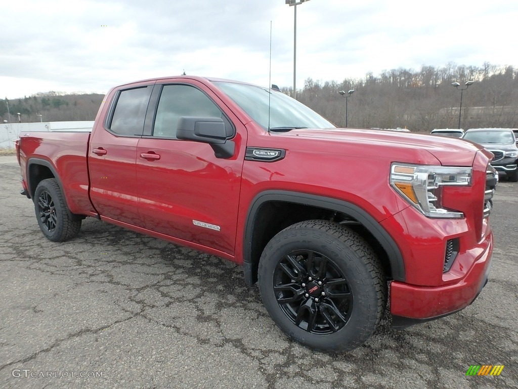 Red Quartz Tintcoat 2019 GMC Sierra 1500 Elevation Double Cab 4WD Exterior Photo #130954506