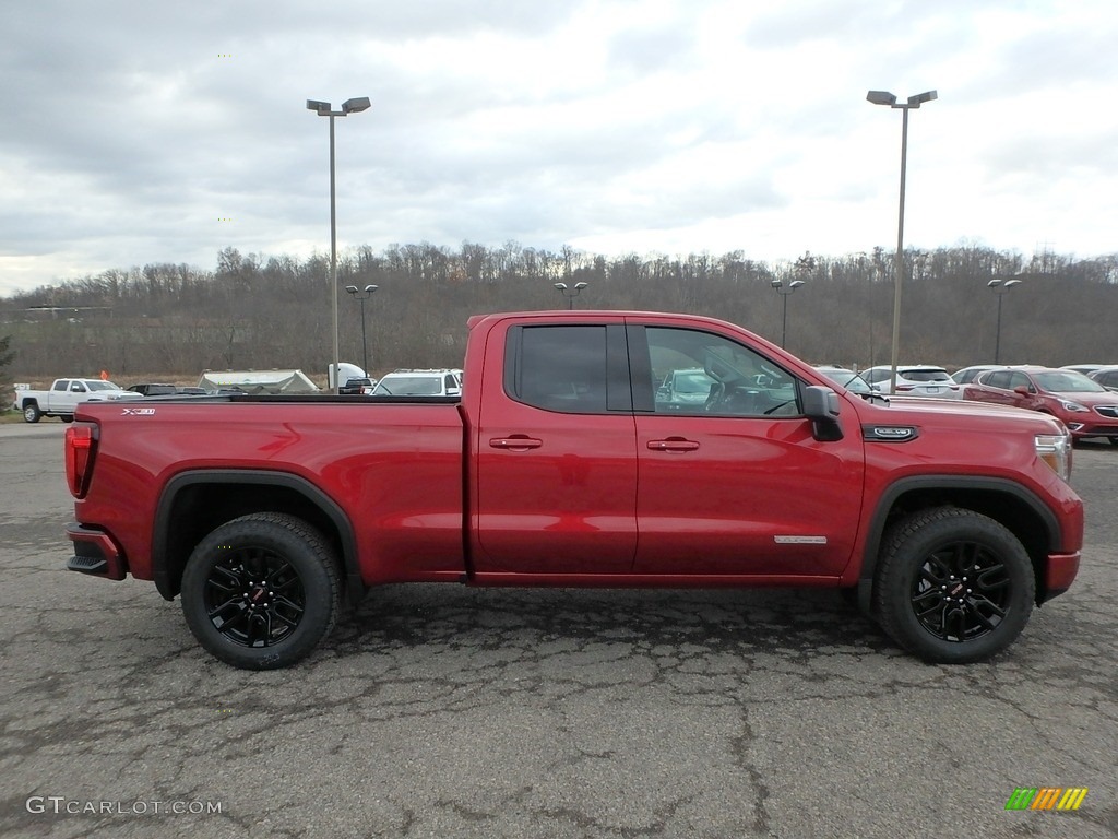 Red Quartz Tintcoat 2019 GMC Sierra 1500 Elevation Double Cab 4WD Exterior Photo #130954530