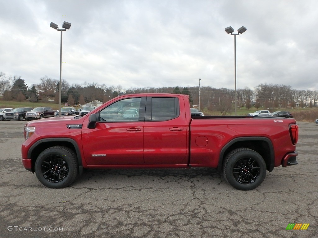 Red Quartz Tintcoat 2019 GMC Sierra 1500 Elevation Double Cab 4WD Exterior Photo #130954641