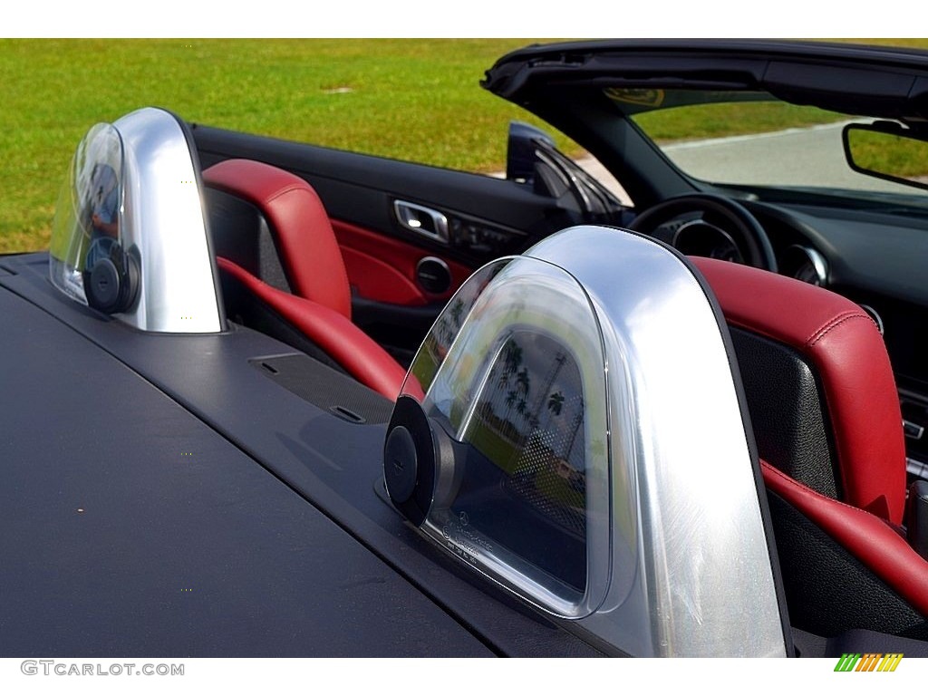 2014 SLK 250 Roadster - Steel Grey Metallic / Bengal Red/Black photo #49