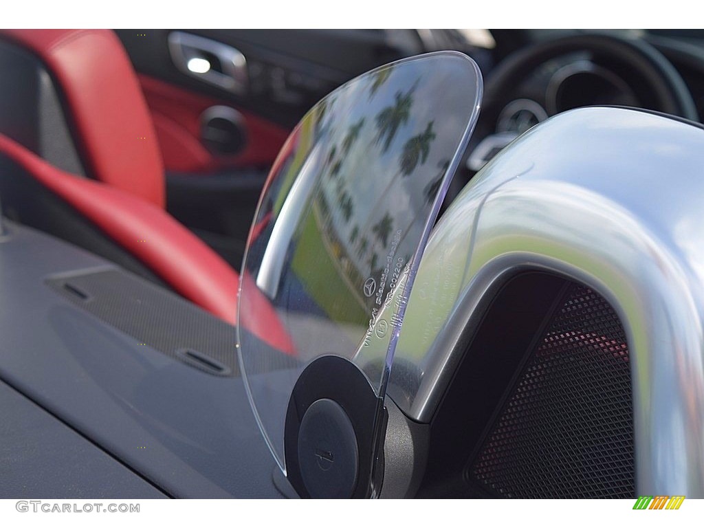 2014 SLK 250 Roadster - Steel Grey Metallic / Bengal Red/Black photo #50