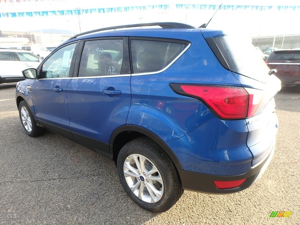 2019 Escape SEL 4WD - Lightning Blue / Chromite Gray/Charcoal Black photo #5