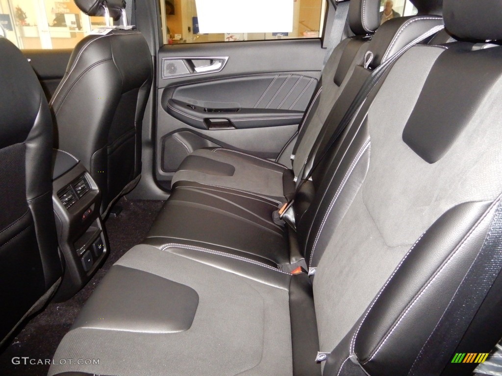 Ebony Interior 2019 Ford Edge ST AWD Photo #130957356