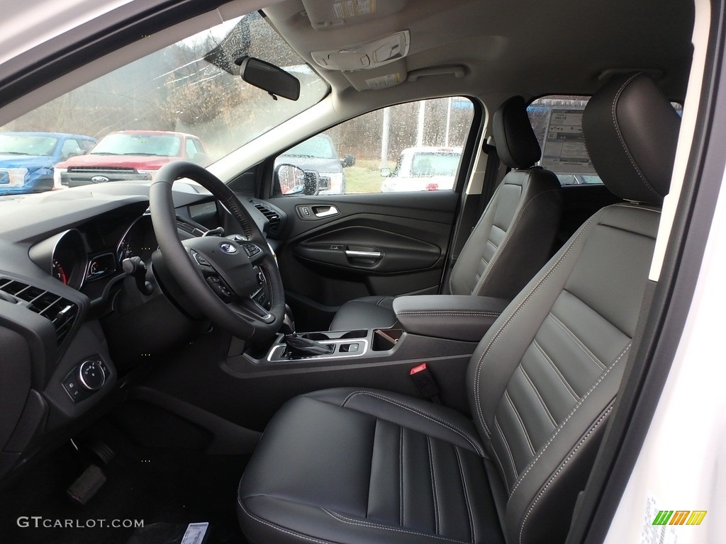 Chromite Gray/Charcoal Black Interior 2019 Ford Escape SEL 4WD Photo #130958277