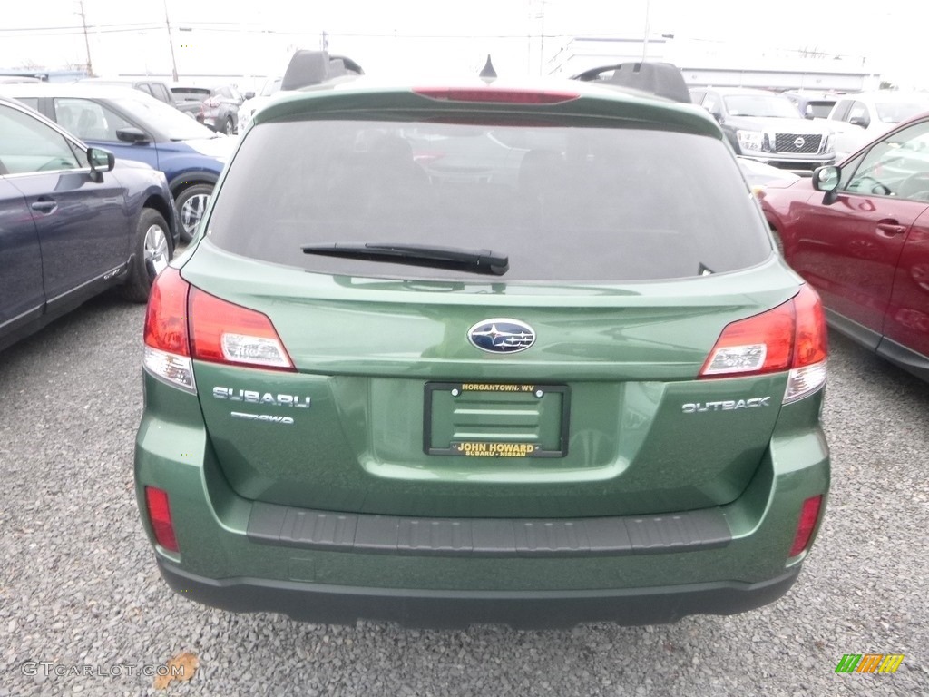 2014 Outback 2.5i Premium - Cypress Green Pearl / Ivory photo #7