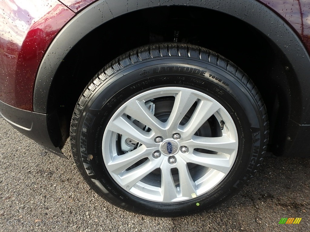 2019 Explorer XLT 4WD - Burgundy Velvet / Medium Black photo #10