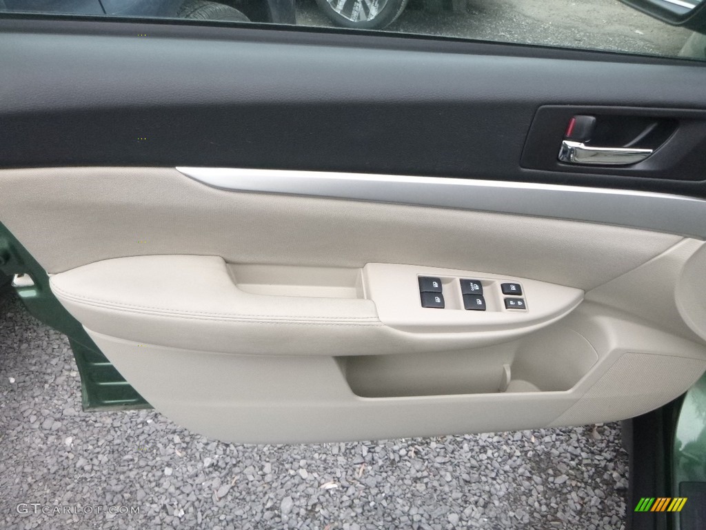2014 Outback 2.5i Premium - Cypress Green Pearl / Ivory photo #10