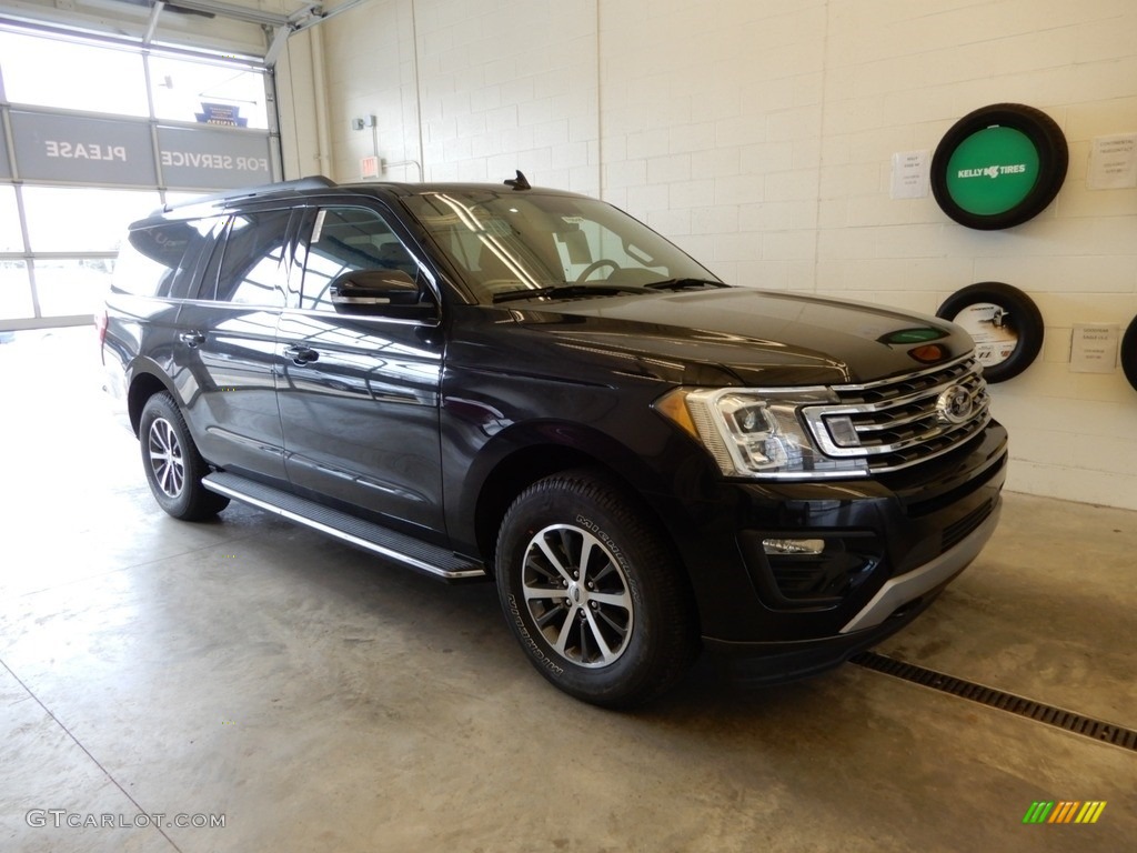 2019 Agate Black Metallic Ford Expedition Xlt Max 4x4 130952627 Car Color 