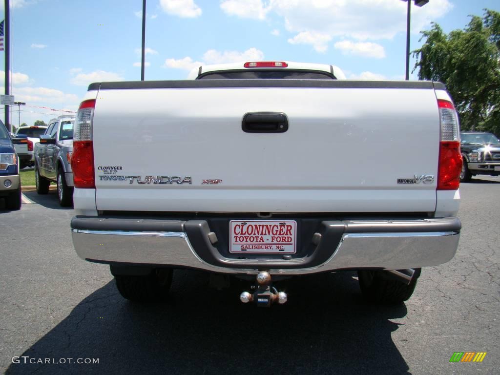 2005 Tundra X-SP Double Cab - Natural White / Taupe photo #4