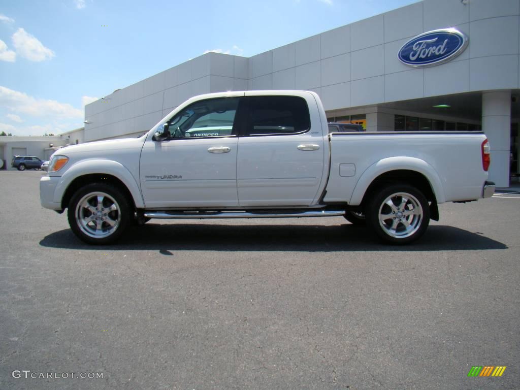 2005 Tundra X-SP Double Cab - Natural White / Taupe photo #5