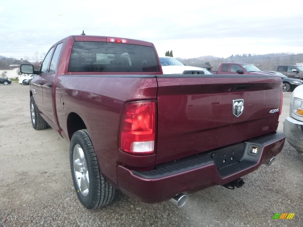 2019 1500 Classic Express Quad Cab 4x4 - Delmonico Red Pearl / Black/Diesel Gray photo #3