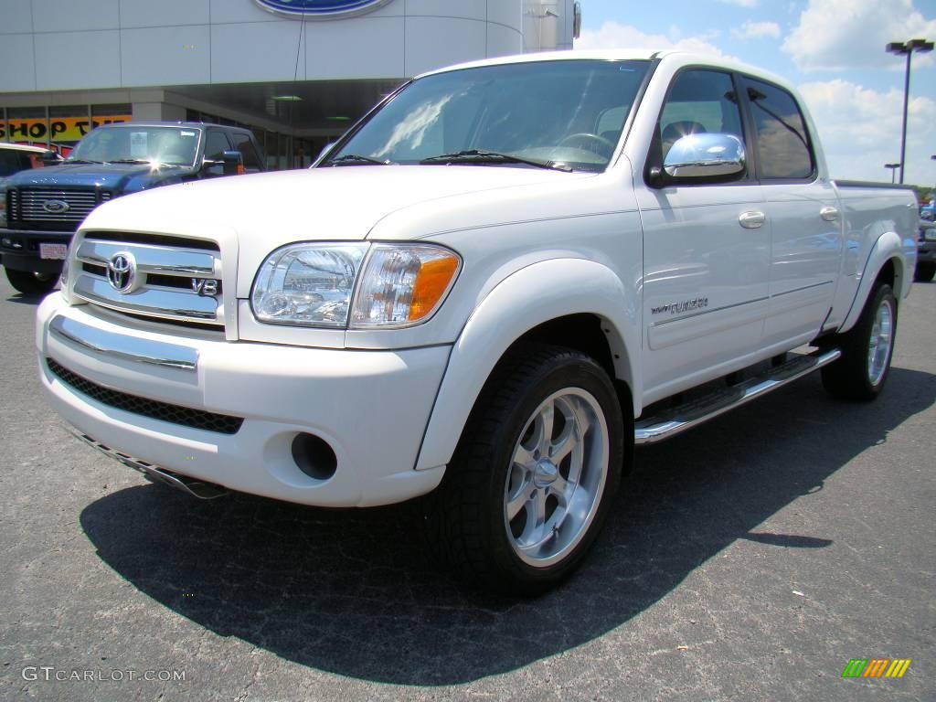 2005 Tundra X-SP Double Cab - Natural White / Taupe photo #6