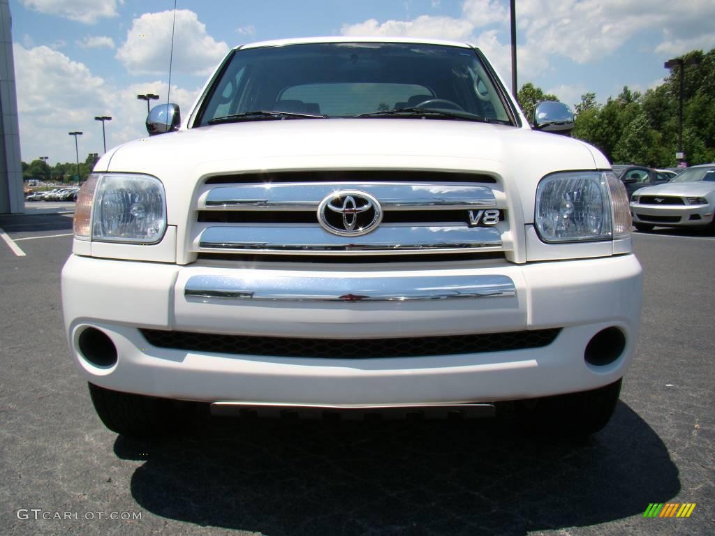 2005 Tundra X-SP Double Cab - Natural White / Taupe photo #7