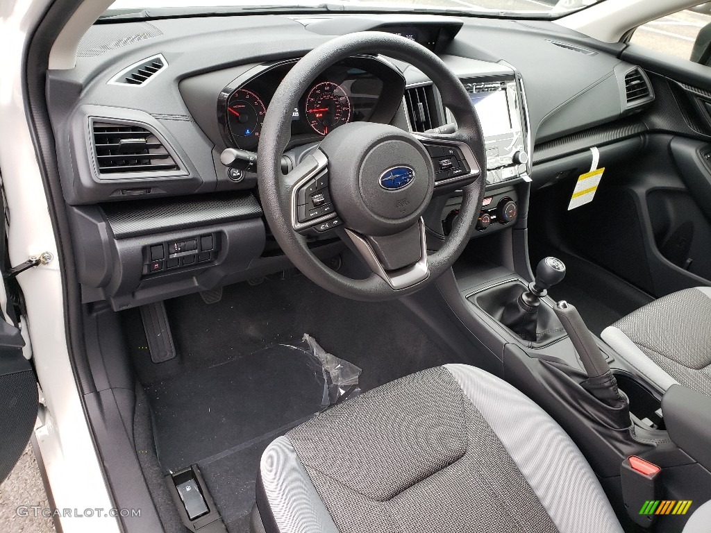 2019 Crosstrek 2.0i - Crystal White Pearl / Gray photo #7