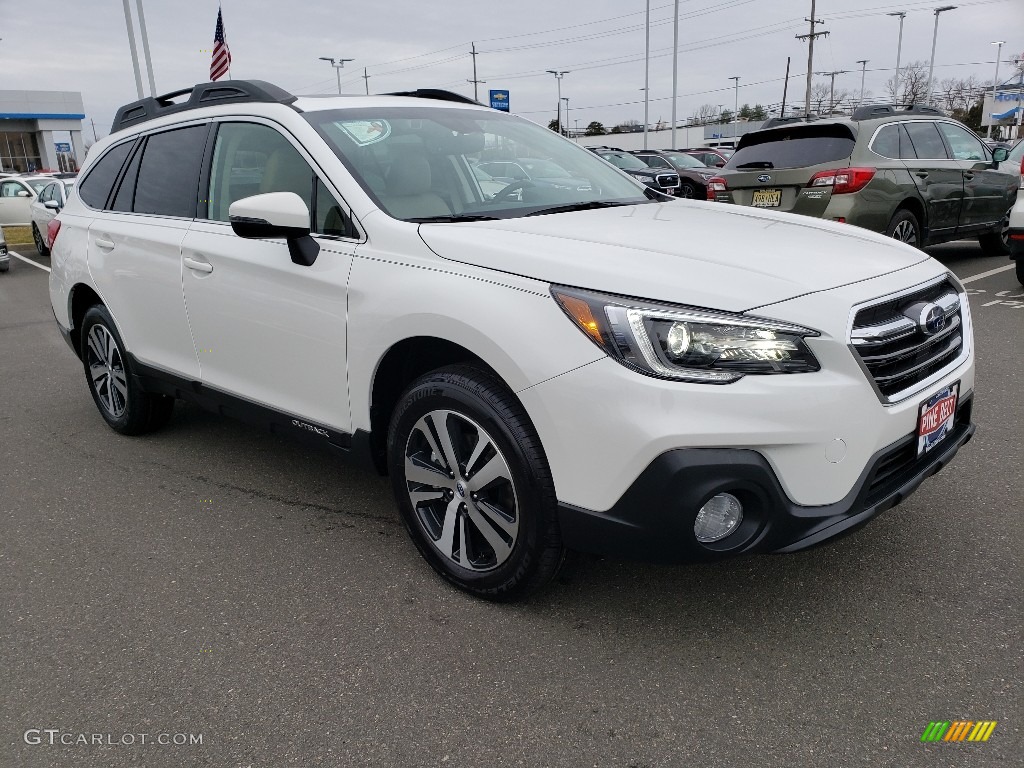 Crystal White Pearl 2019 Subaru Outback 3.6R Limited Exterior Photo #130965327