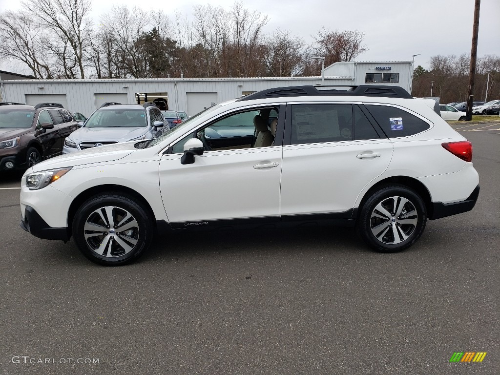 Crystal White Pearl 2019 Subaru Outback 3.6R Limited Exterior Photo #130965402