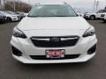 2019 Crystal White Pearl Subaru Impreza 2.0i Premium 5-Door  photo #2