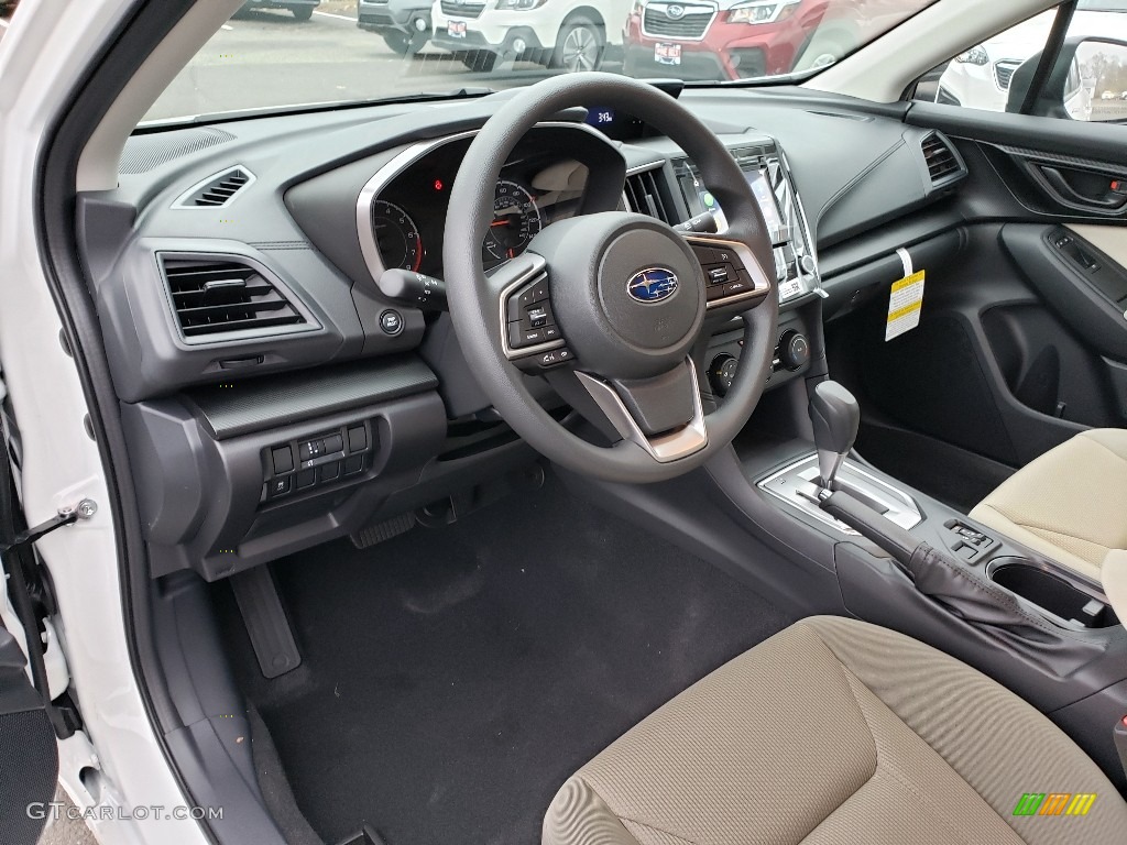 2019 Impreza 2.0i Premium 5-Door - Crystal White Pearl / Ivory photo #7