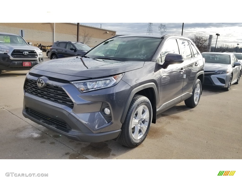 2019 Magnetic Gray Metallic Toyota Rav4 Xle Awd 130952793
