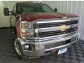 2015 Victory Red Chevrolet Silverado 2500HD LT Crew Cab 4x4  photo #1