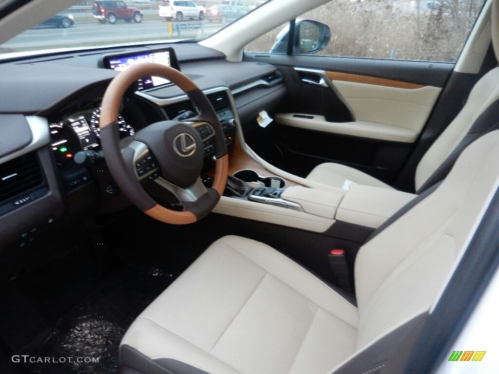 Parchment Interior 2019 Lexus RX 450h AWD Photo #130967505