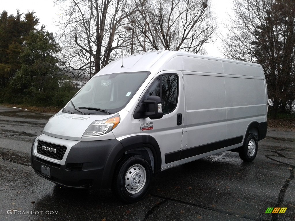 Bright Silver Metallic 2019 Ram ProMaster 2500 High Roof Cargo Van Exterior Photo #130972242