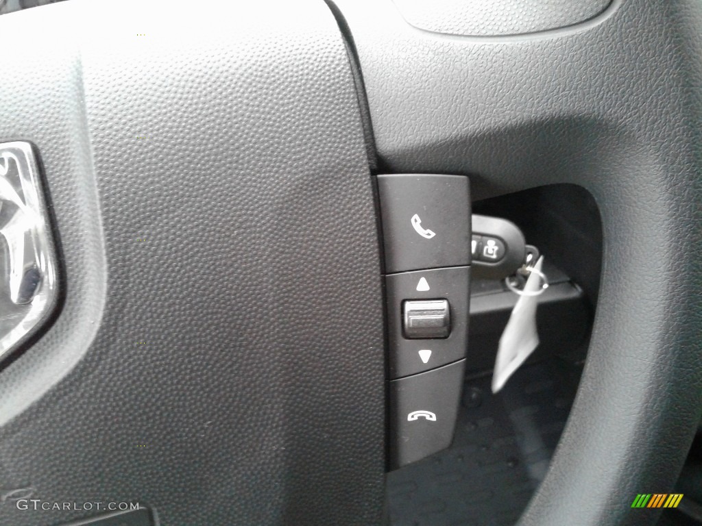 2019 Ram ProMaster 2500 High Roof Cargo Van Black Steering Wheel Photo #130972365