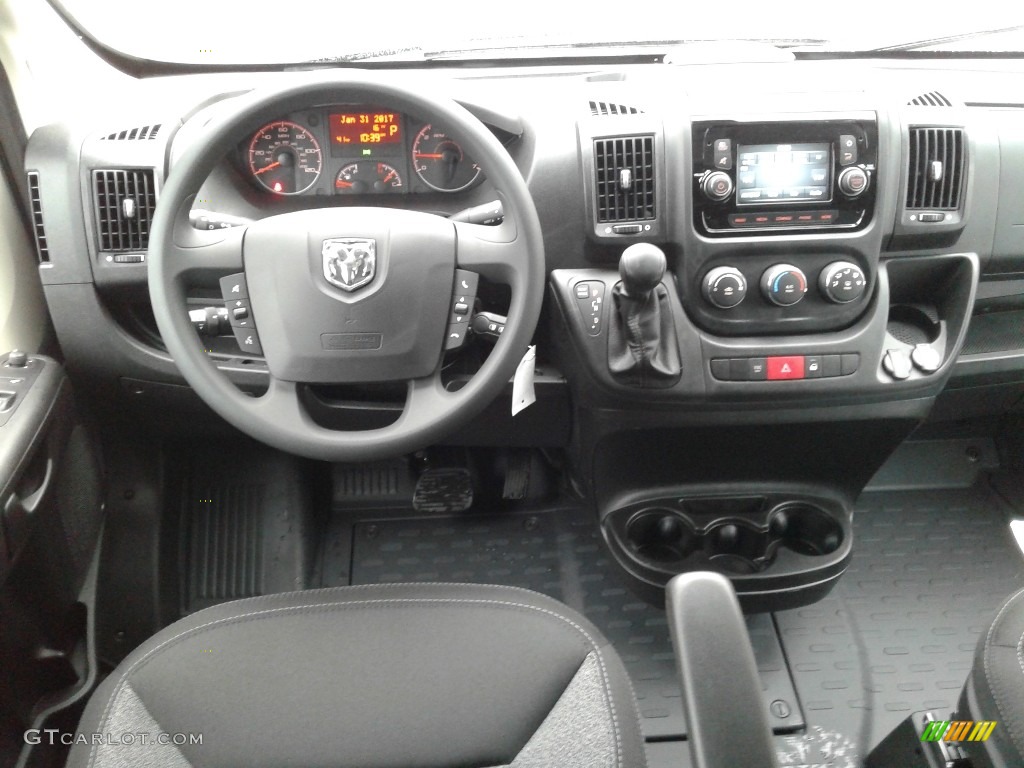 2019 Ram ProMaster 2500 High Roof Cargo Van Black Dashboard Photo #130972440