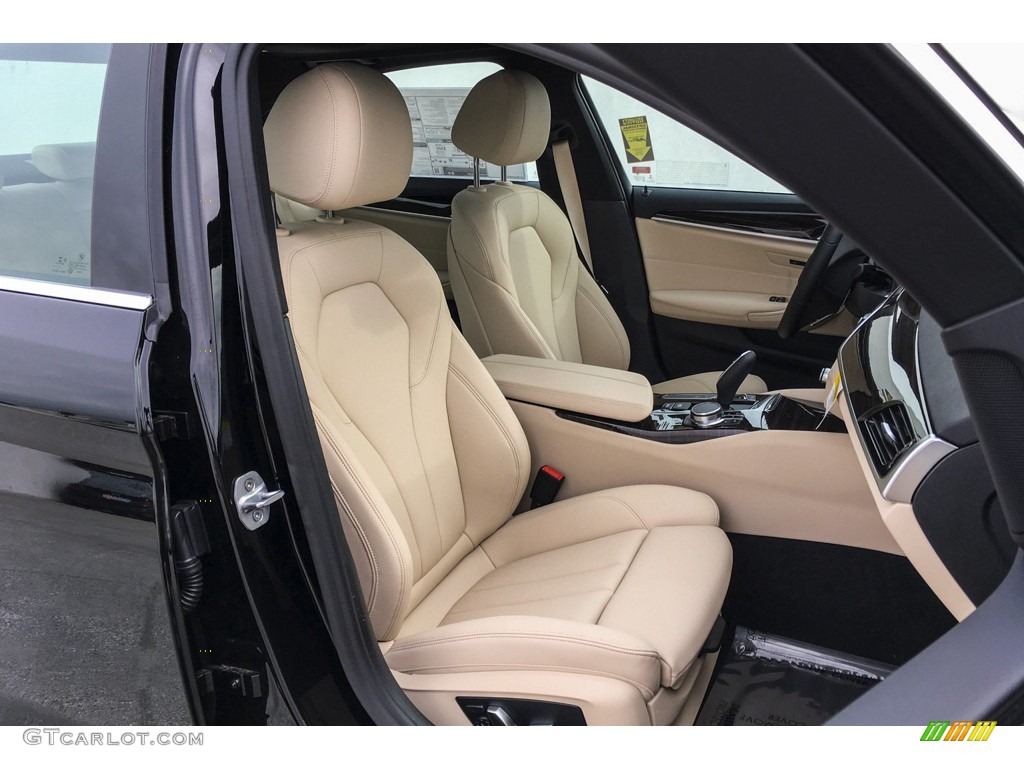 2019 5 Series 530e iPerformance Sedan - Jet Black / Canberra Beige/Black photo #5