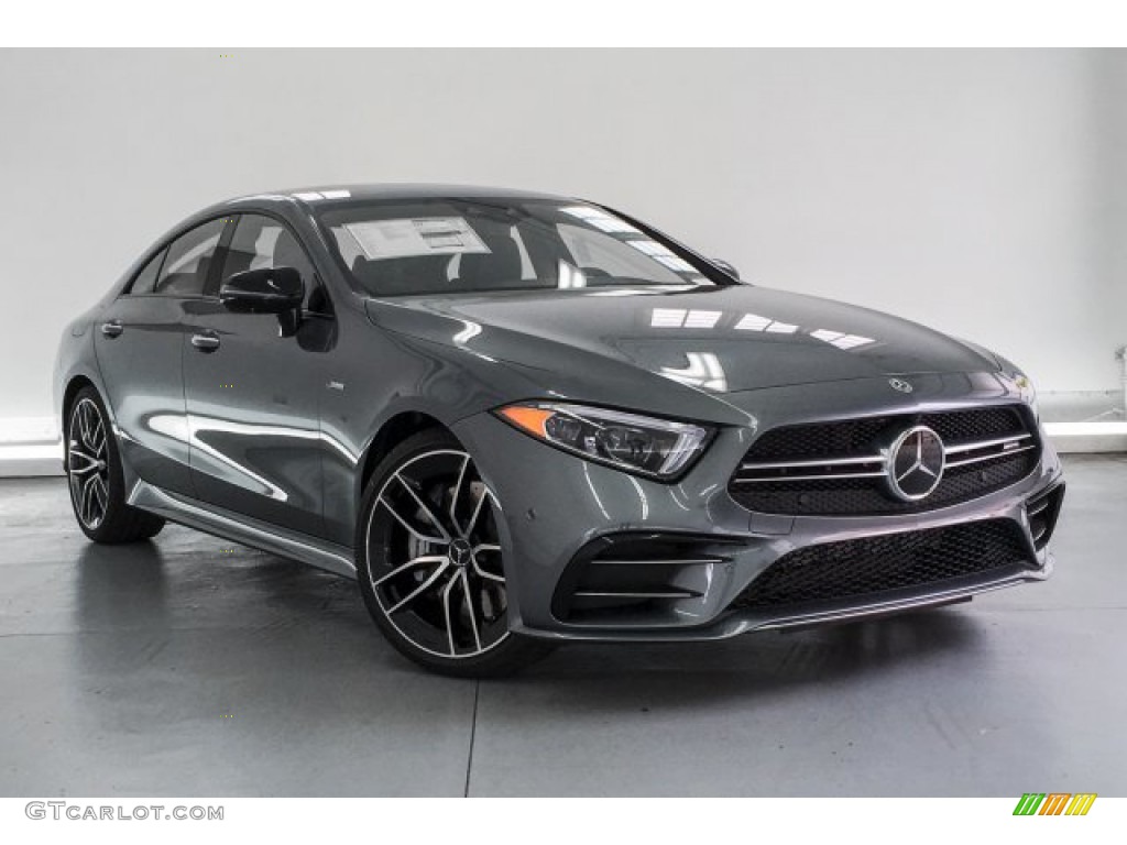 Selenite Grey Metallic 2019 Mercedes-Benz CLS AMG 53 4Matic Coupe Exterior Photo #130975594