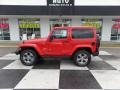 Firecracker Red 2018 Jeep Wrangler Sahara 4x4