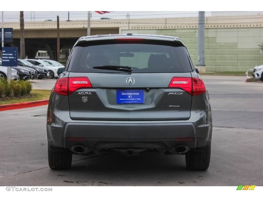 2007 MDX Technology - Aberdeen Green Metallic / Taupe photo #6