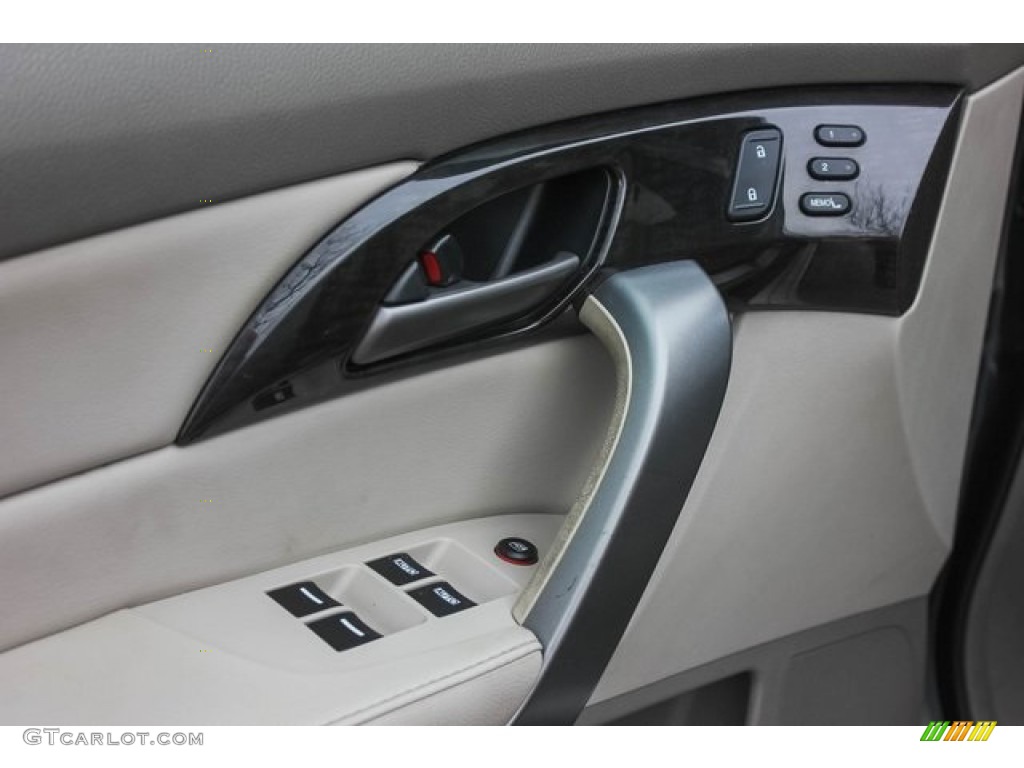 2007 MDX Technology - Aberdeen Green Metallic / Taupe photo #16
