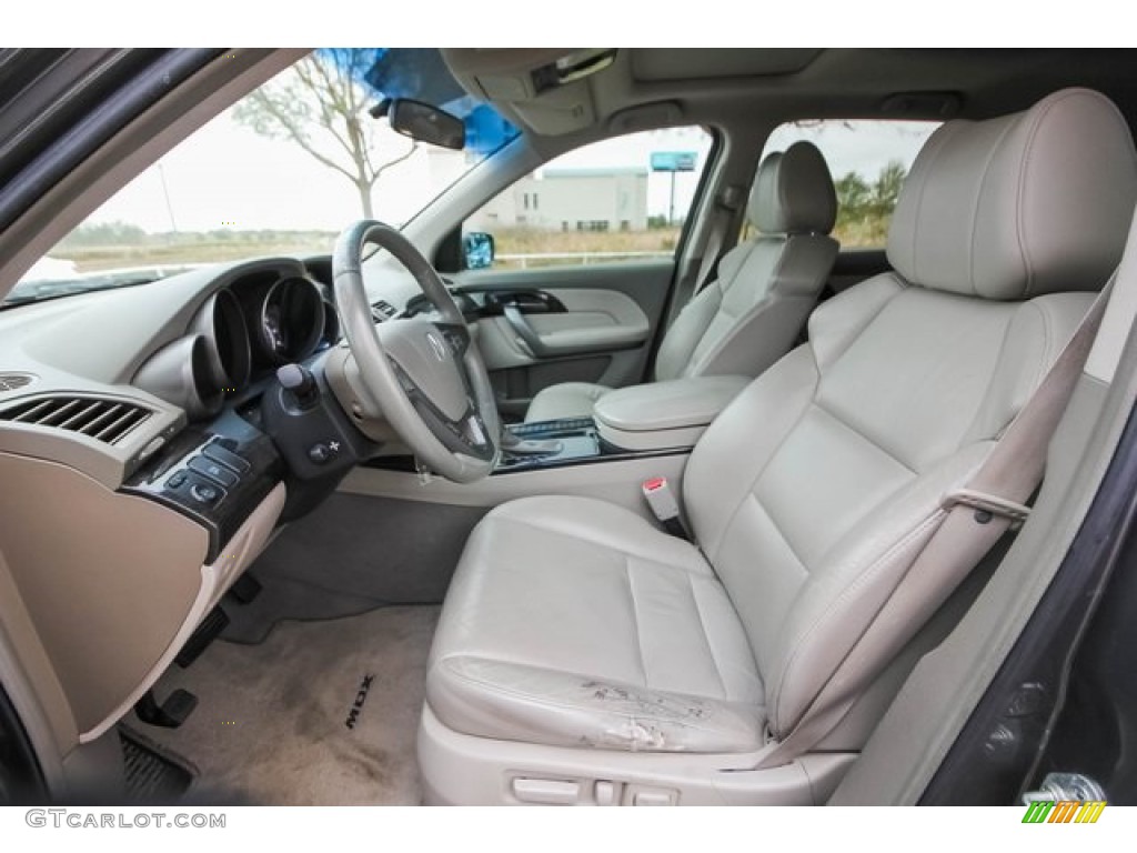 2007 MDX Technology - Aberdeen Green Metallic / Taupe photo #20