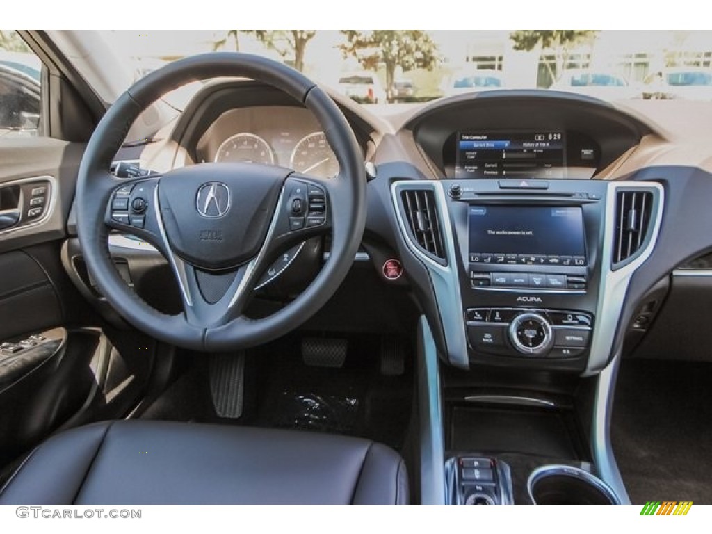 2018 TLX V6 Sedan - Bellanova White Pearl / Ebony photo #25