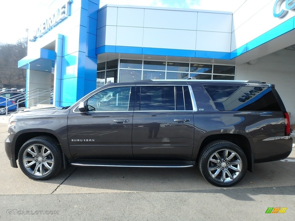 2015 Suburban LTZ 4WD - Tungsten Metallic / Jet Black photo #9