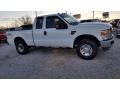 2008 Oxford White Ford F250 Super Duty XLT SuperCab 4x4  photo #7